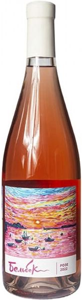 Вино Розовое Сухое Belbek Rose Crimea 2022 0,75 л фото