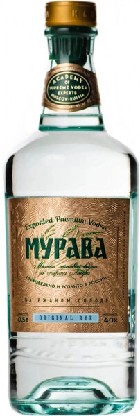 Водка Murava Original Rye 0,5 л фото