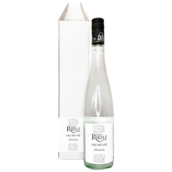 Бренди Domaine Riefle Eau-de-Vie Mirabelle in gift box 0,70 л фото