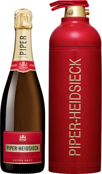 Вино игристое Белое Брют Piper-Heidsieck Brut Champagne in tube Red Code Edition 0,75 л фото