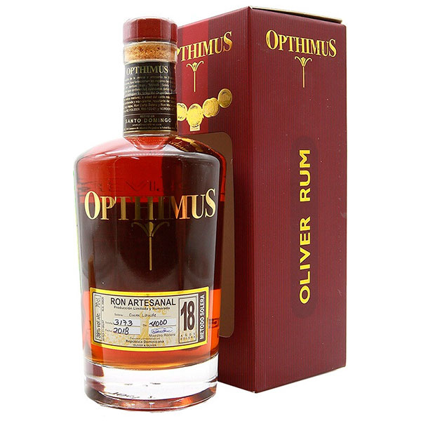 Ром Opthimus 18 Anos in gift box 0,7 л фото