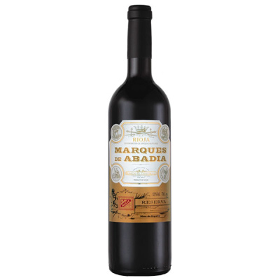 Вино Красное Сухое Marques de Abadia Reserva Rioja 2016 0,75 л фото
