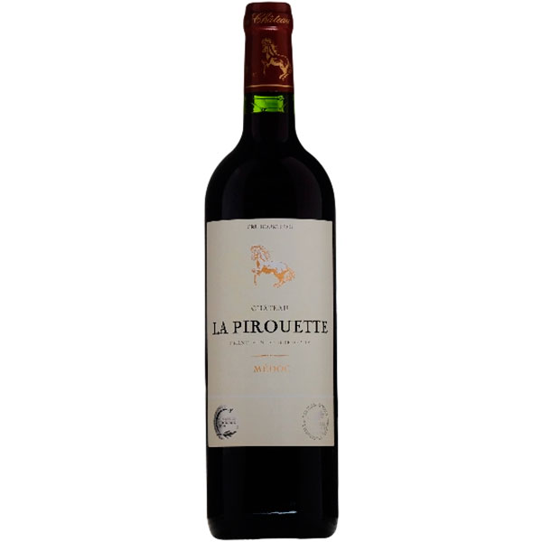 Вино Красное Сухое Chateau La Pirouette Cru Bourgeois Medoc 2019 0,75 л фото
