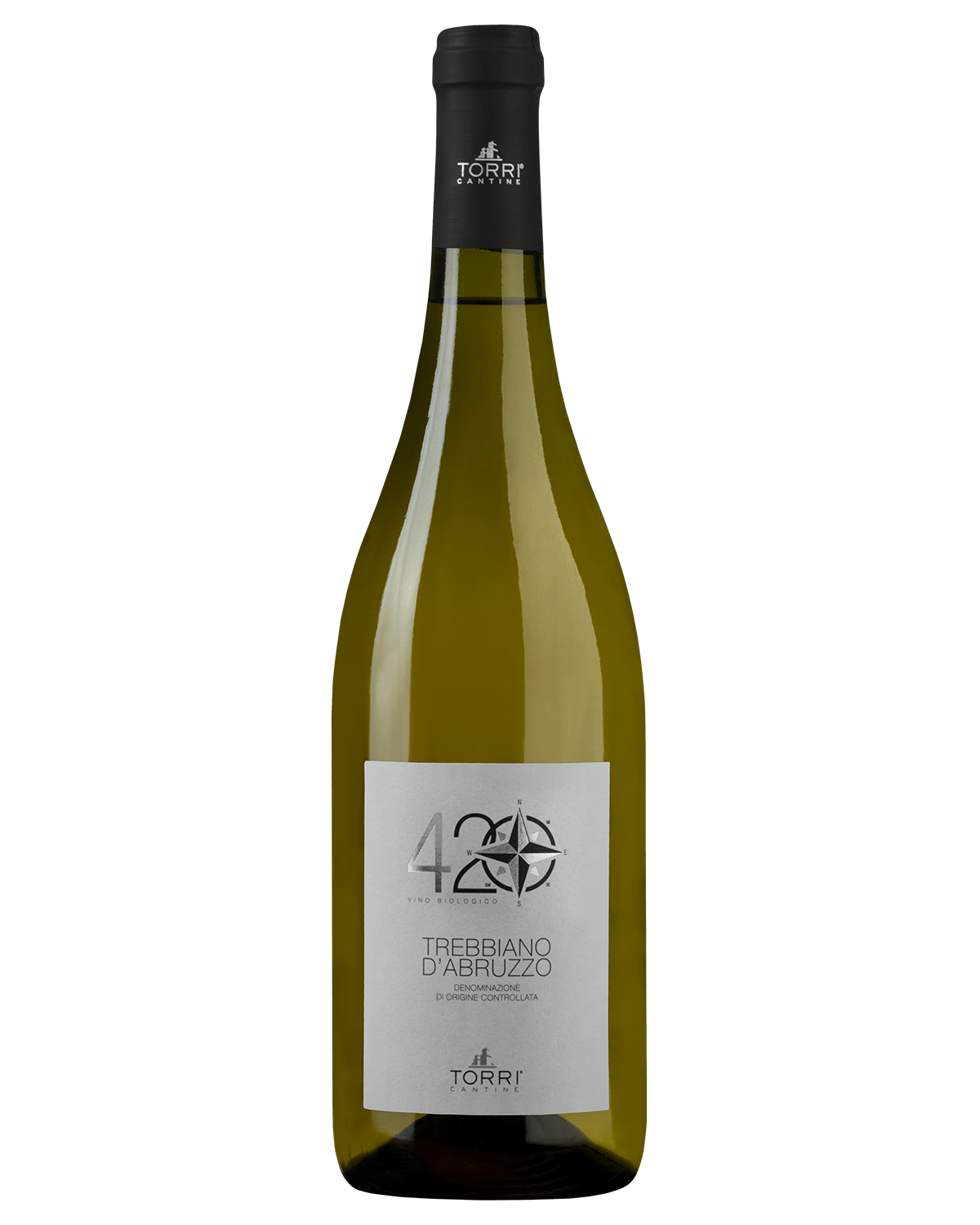 Вино Белое Сухое Cantine Torri 4 20 Trebbiano d'Abruzzo 2023 0,75 л фото