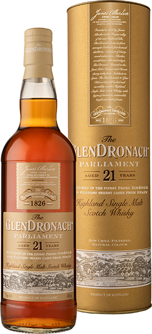 Виски Glendronach Parliament 21 Years Old 0,7 л фото