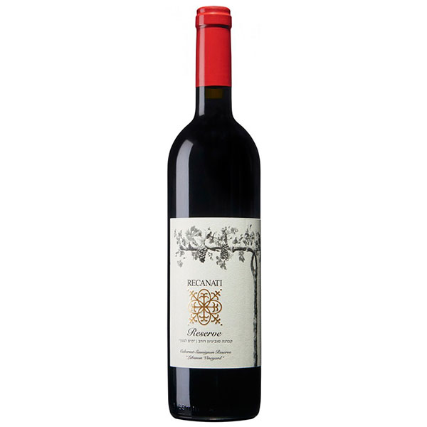 Вино Красное Сухое Recanati Cabernet Sauvignon Reserve Lebanon Vineyard Galilee 2019 0,75 л фото