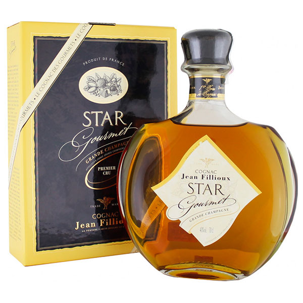 Коньяк Jean Fillioux Star Gourmet Grand Champagne in gift box 0,70 л фото