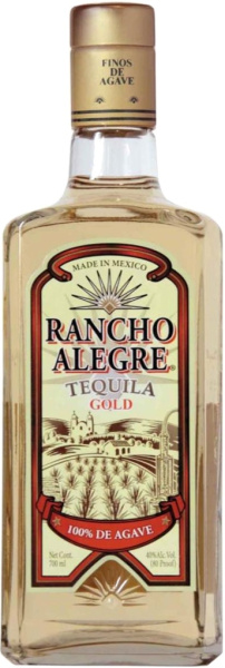 Текила Rancho Alegre Gold 0,7 л фото