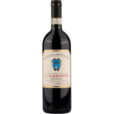 Вино Красное Сухое Il Marroneto Brunello di Montalcino 2019 0,75 л фото