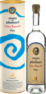 Узо Ouzo Plomari Isidoros Arvanitis in tube 0,7 л фото