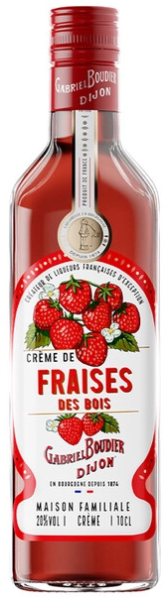 Ликер Gabriel Boudie Creme de Fraises a la Fraise des Bois 0,7 л фото