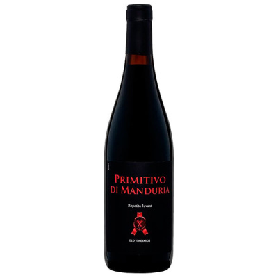 Вино Красное Полусухое Contri Spumanti Primitivo di Manduria 2020 0,75 л фото