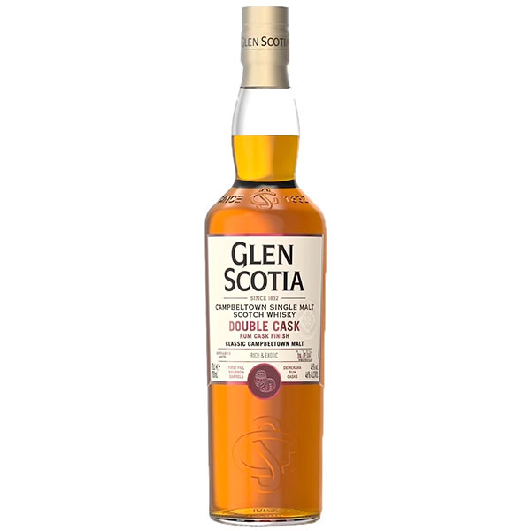 Виски Glen Scotia Double Cask Rum Finish Single Malt Campbeltown 0,7 л фото