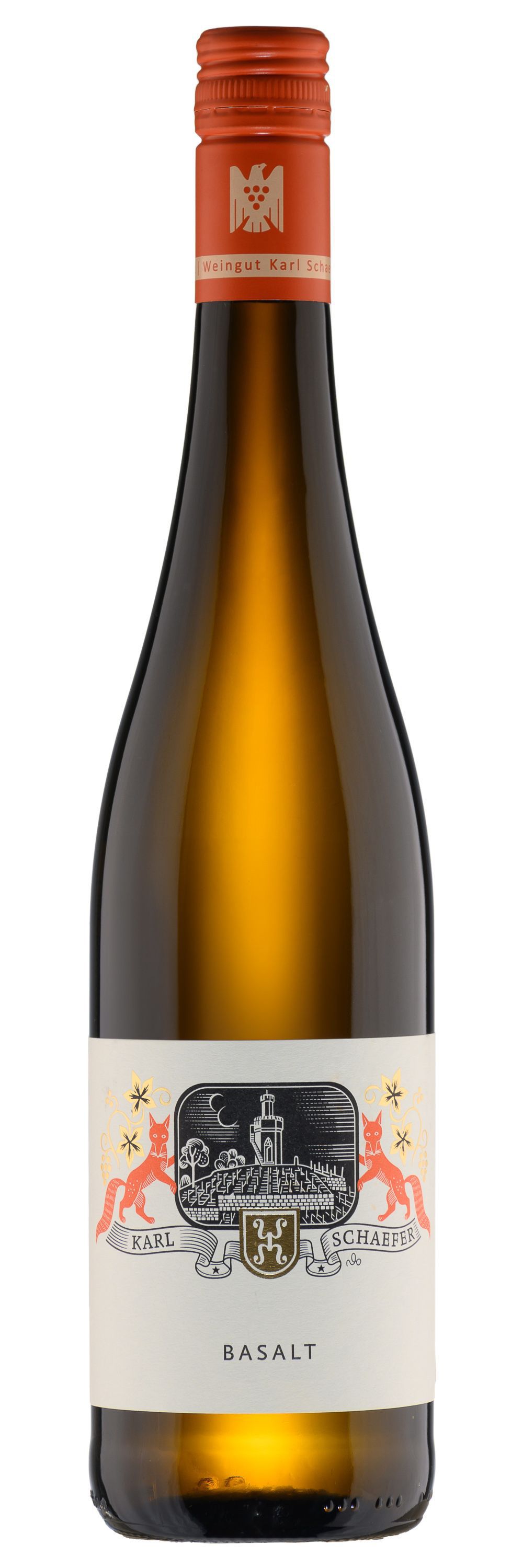 Вино Белое Сухое Karl Schaefer Basalt Wachenheim Riesling 2024 0,75 л фото