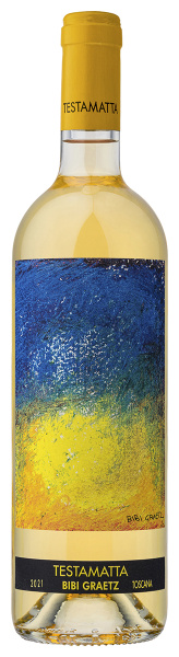 Вино Белое Сухое Bibi Graetz Testamatta Bianco Toscana 2021 0,75 л фото