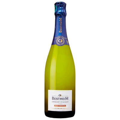 Вино игристое Белое Брют Bestheim Cremant d'Alsace Brut 2018 0,75 л фото