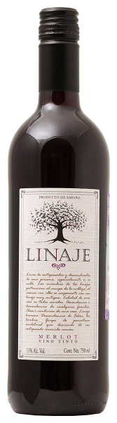 Вино Красное Сухое Linache Merlot 2021 0,75 л фото
