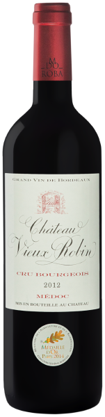 Вино Красное Сухое Chateau Vieux Robin Cru Bourgeois 2019 0,75 л фото