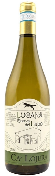 Вино Белое Полусухое Ca' Lojera Riserva del Lupo Lugana 2020 0,75 л фото