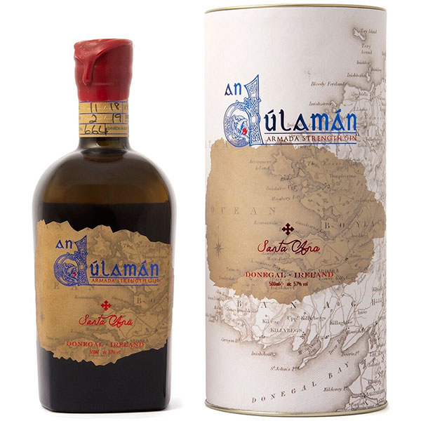 Джин An Dulaman Santa Ana Armada Strength Gin in gift box 0,5 л фото