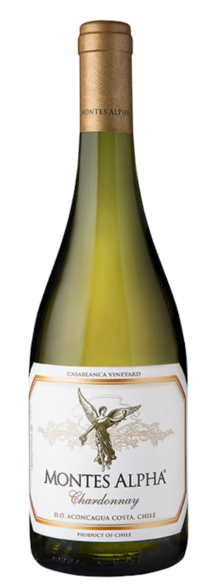 Вино Белое Сухое Montes Alpha Chardonnay 2023 0,75 л фото