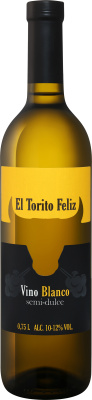 Вино Эль Торито Фелис Белое Полусладкое белое полусладкое 11% 0,75 л фото