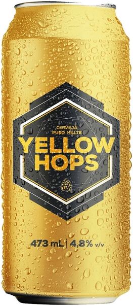 Пиво Светлое Yellow Hops in can 0,473 л фото