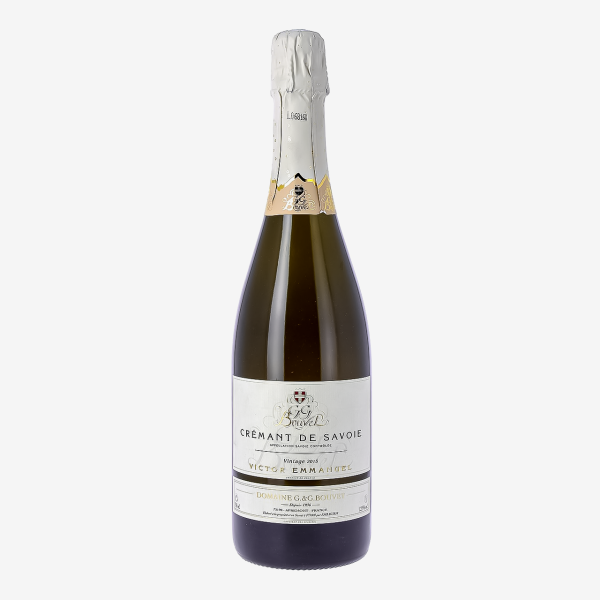 Вино игристое Белое Брют Victor Emmanuel Cremant de Savoie 2022 0,75 л фото
