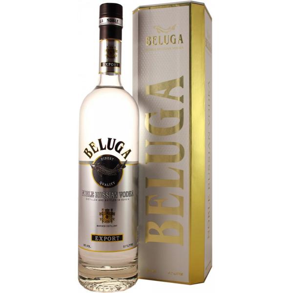 Водка Beluga Noble in gift box white tube 0,7 л фото