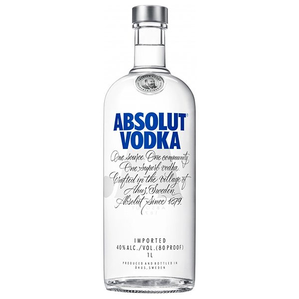 Водка Absolut 1 л фото