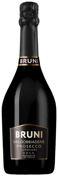 Вино игристое Белое Брют Bruni Prosecco Valdobbiadene Superiore Brut 2024 0,75 л фото