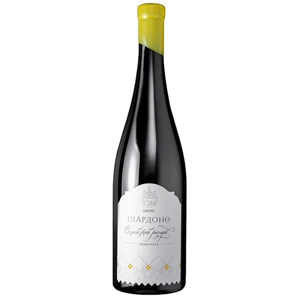 Вино Белое Сухое Sikory Family Reserve Chardonnay Semigorie 2020 0,75 л фото