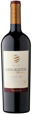 Вино Красное Сухое TerraMater Gran Reserva Sangiovese Valle del Maipo 2021 0,75 л фото