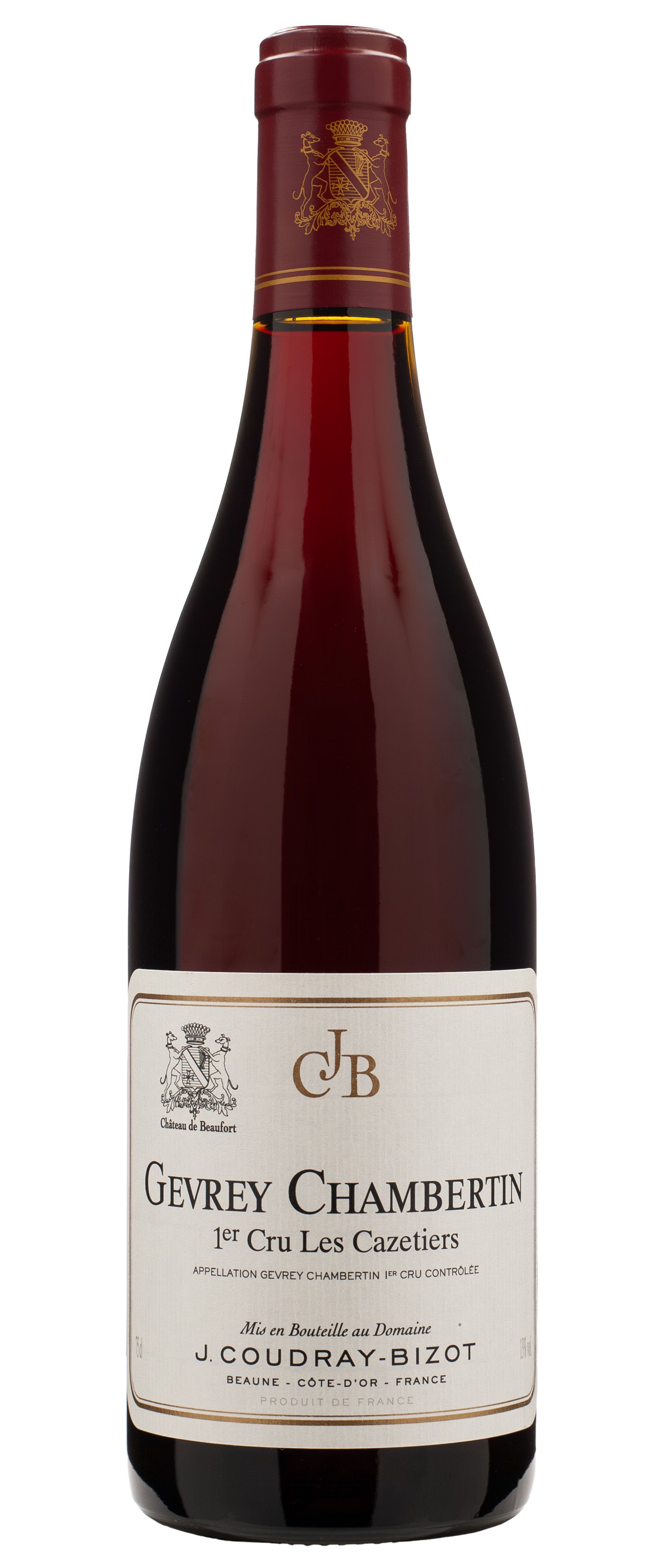 Вино Красное Сухое Domaine Coudray-Bizot Gevrey-Chambertin Premier Cru Les Cazetiers 2009 0,75 л фото
