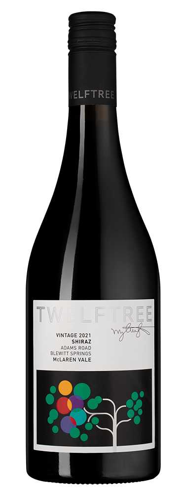 Вино Красное Сухое Twelftree Shiraz Adams Road Blewitt Springs 2021 0,75 л фото