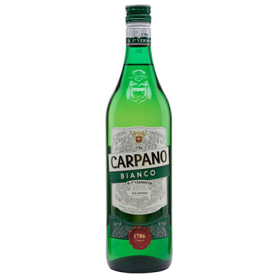 Вермут Белый Сладкий Fratelli Branca Carpano Bianco 1,00 л фото