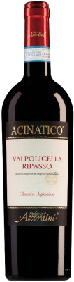 Вино Красное Полусухое Stefano Accordini Acinatico Valpolicella Ripasso Classico Superiore 2023 0,75 л фото