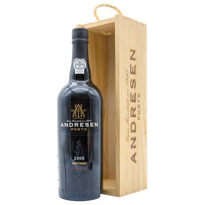 Портвейн Andresen Vintage in wooden box 0,75 л фото