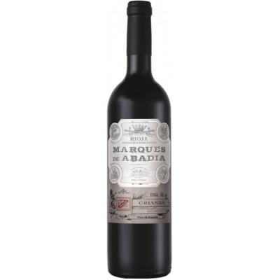 Вино Красное Сухое Marques de Abadia Crianza Rioja 2018 0,75 л фото