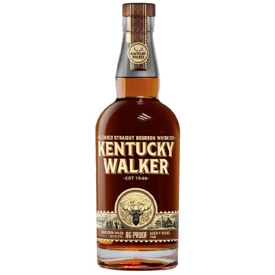 Виски Kentucky Walker Blended Straight Bourbon 0,75 л фото