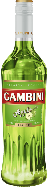 Ликер Gambini Green Apple 0,7 л фото