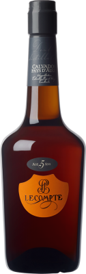 Кальвадос Lecompte 5 years old Pays d'Auge 0,7 л фото
