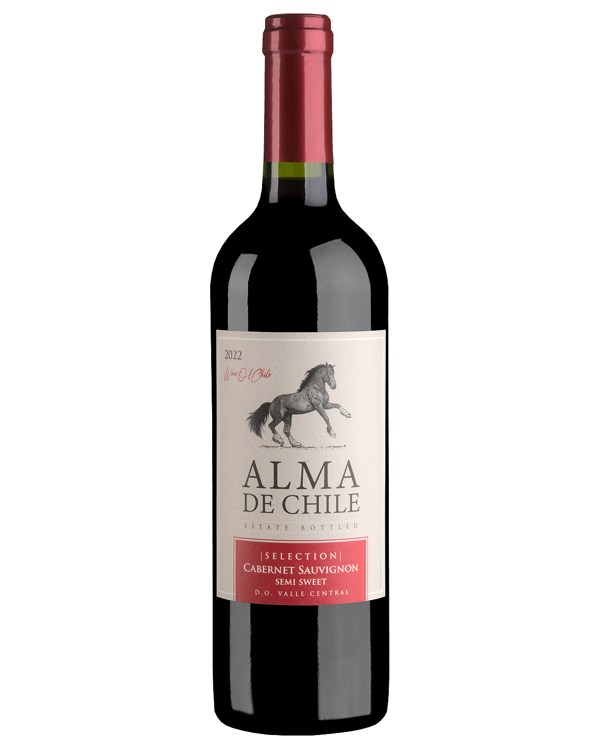 Вино Красное Полусладкое Alma de Chile Cabernet Sauvignon Semisweet 2022 0,75 л фото
