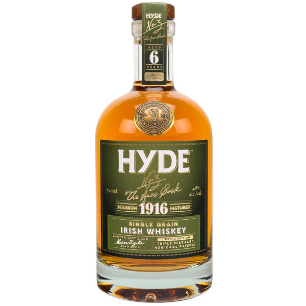 Виски Hyde №3 Siпgle Grain Bourbon Cask Matured Irish Whiskey 0,7 л фото