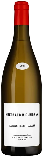 Вино Белое Сухое Nikolaev & Sons Sauvignon Blanc Lefkadia Valley 2025 0,75 л фото