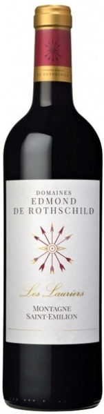 Вино Красное Сухое Domaines Edmond de Rothschild Les Lauriers Montagne Saint-Emilion 2020 0,75 л фото