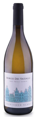 Вино Белое Сухое Borgo dei Vassalli Sauvignon Blanc Friuli 2024 0,75 л фото