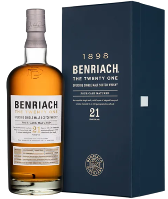 Виски BenRiach 21 Years in gift box 0,7 л фото
