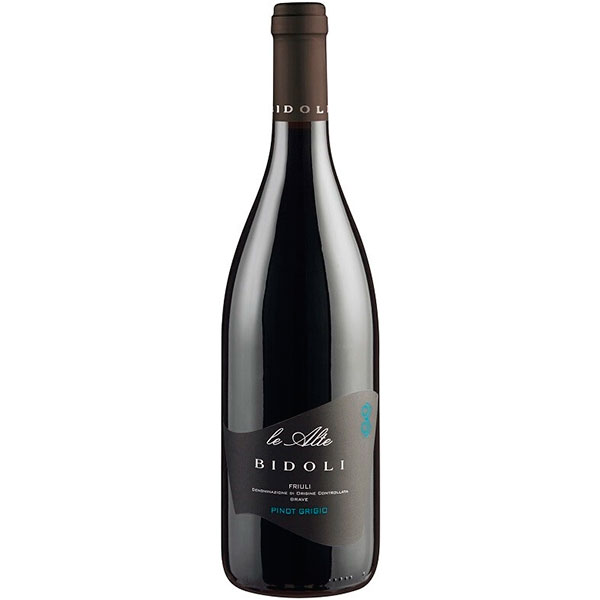 Вино Белое Сухое Bidoli Le Alte Pinot Grigio Friuli Grave 2024 0,75 л фото