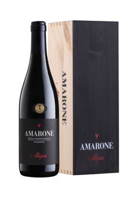 Вино Красное Сухое Allegrini Amarone della Valpolicella Classico in wooden box 2011 0,75 л фото